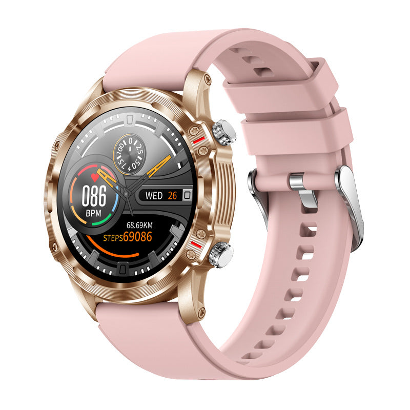 Smart Watch Bluetooth Call 1.32 Inch Round Screen Heart Rate Blood Oxygen Sleep Monitoring Music Camera Watch