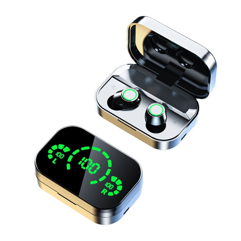 Mirror Digital Display YD03 Bluetooth Headset